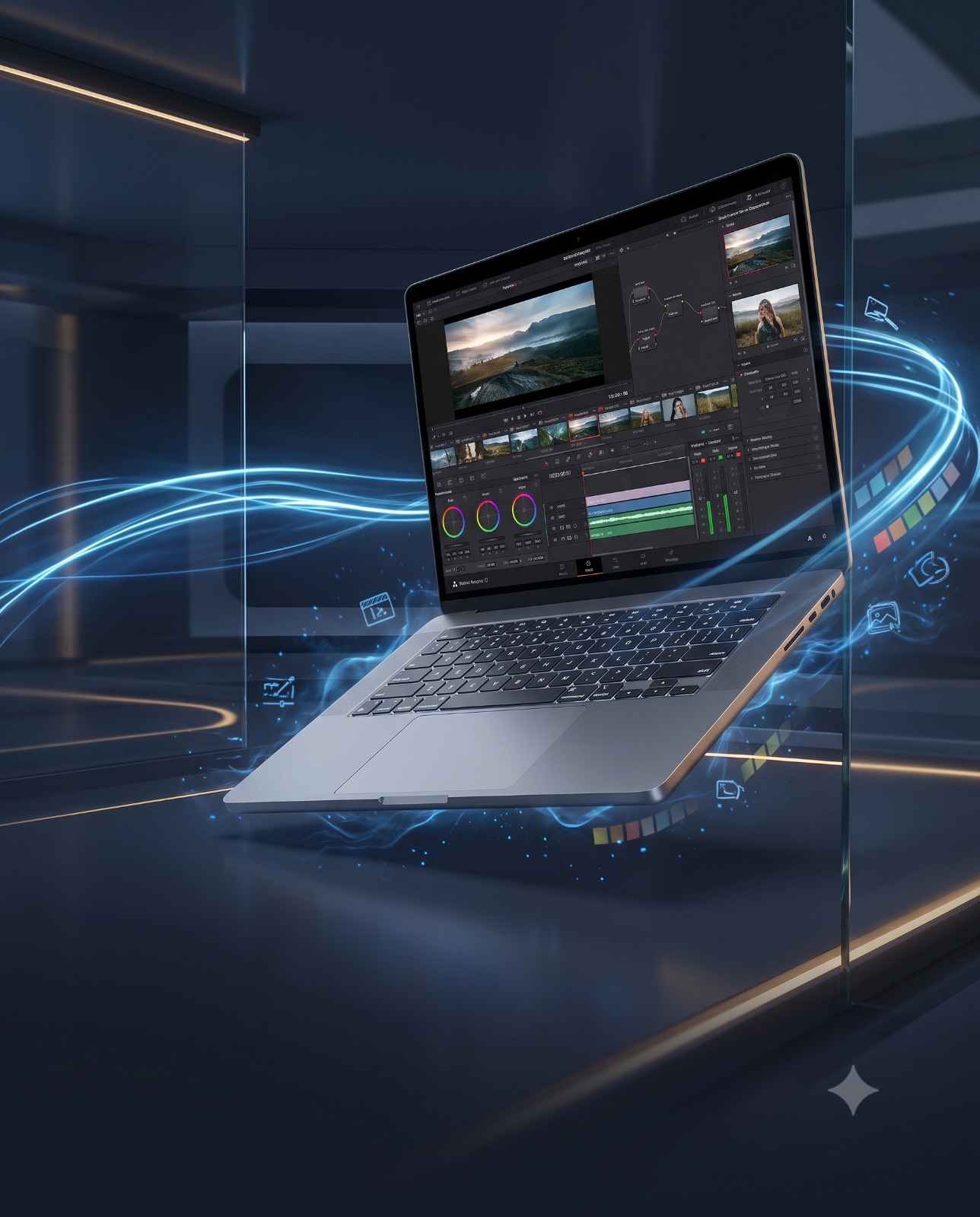 Professional creator laptop